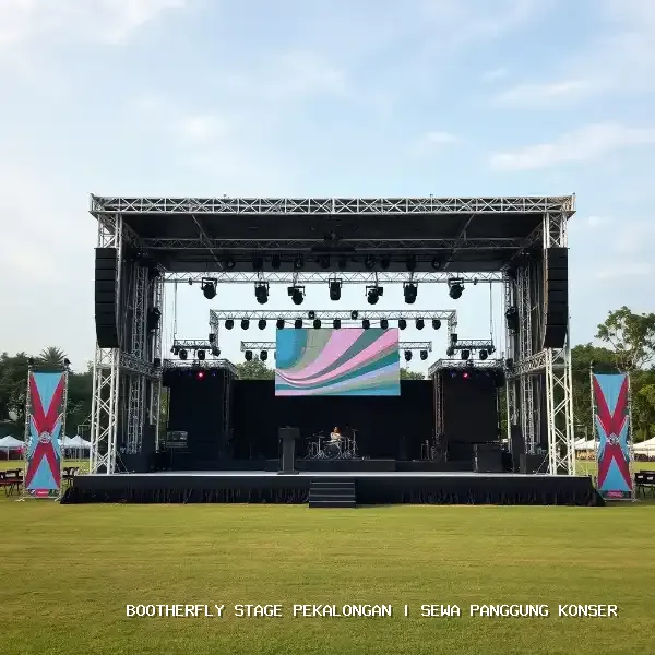Sewa Panggung Konser Pekalongan | Bootherfly Stage