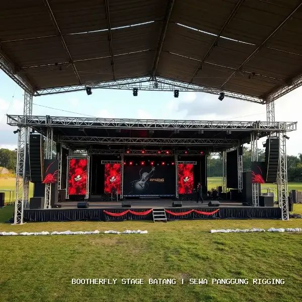 Sewa Panggung Rigging Batang