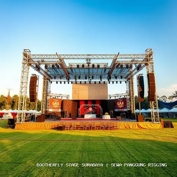 sewa panggung rigging Surabaya