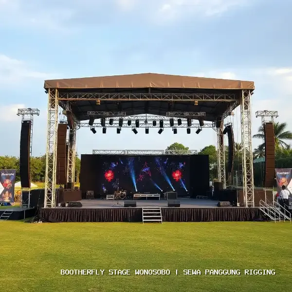 sewa panggung rigging Wonosobo