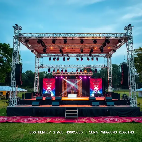 sewa panggung rigging Wonosobo