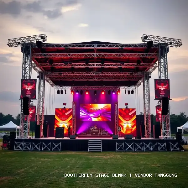 Vendor Panggung Demak – Bootherfly Stage