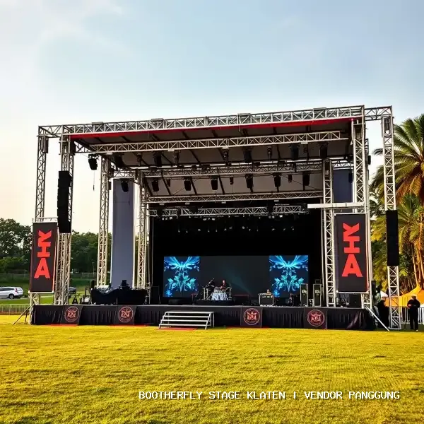 Vendor Panggung Klaten – Bootherfly Stage Klaten