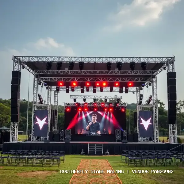 Vendor Panggung Malang – Bootherfly Stage