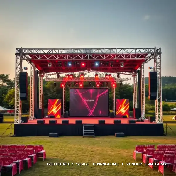 vendor panggung Temanggung