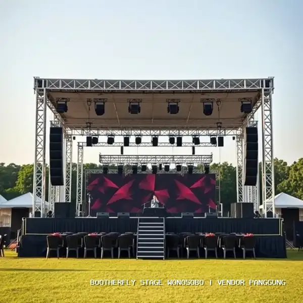 vendor panggung Wonosobo