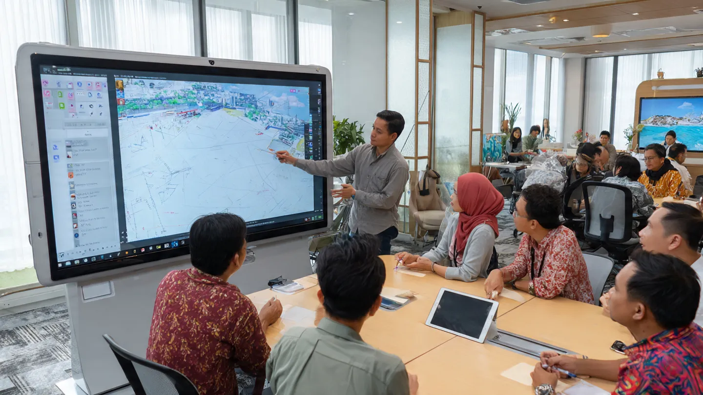 Harga Sewa Interactive Flat Panel Banjarnegara, Solusi Modern