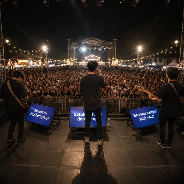 Rental TV Panggung Wonosobo Dengan Kualitas Terbaik