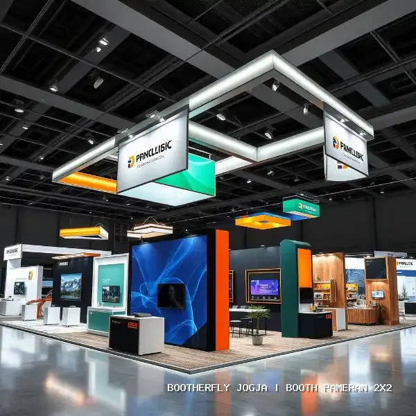 booth pameran 2x2 Jogja