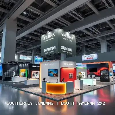 Booth Pameran 2×2 Jombang dengan Desain Menarik dan Berkualitas