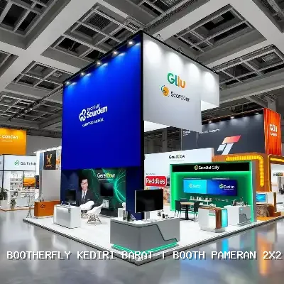 Booth Pameran 2×2 Kediri Barat Dengan Desain Menarik