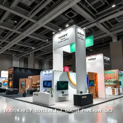 booth pameran 3x3 Boyolali