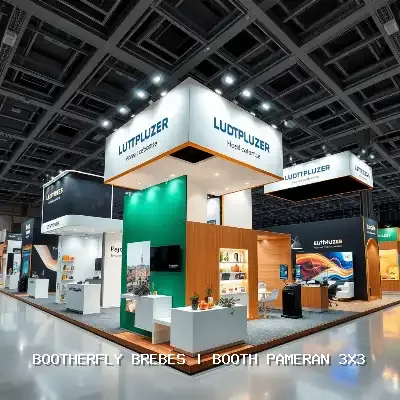 booth pameran 3x3 Brebes
