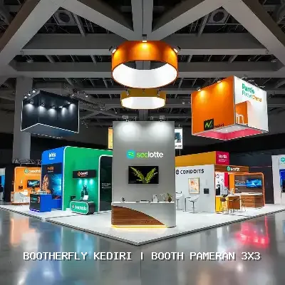 Booth Pameran 3×3 Kediri, Desain Profesional dan Berkualitas