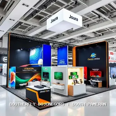Booth Pameran Bojonegoro: Desain dan Instalasi Profesional