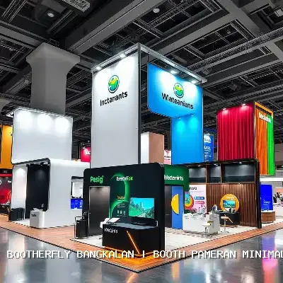 Booth Pameran Minimalis Bangkalan dengan Kontrol Kualitas Tinggi