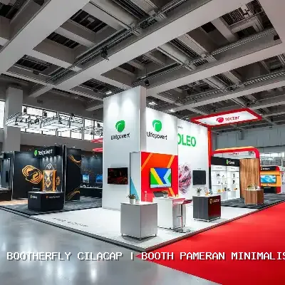 booth pameran minimalis Cilacap