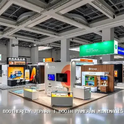 Booth Pameran Minimalis Jepara Dengan Desain Profesional