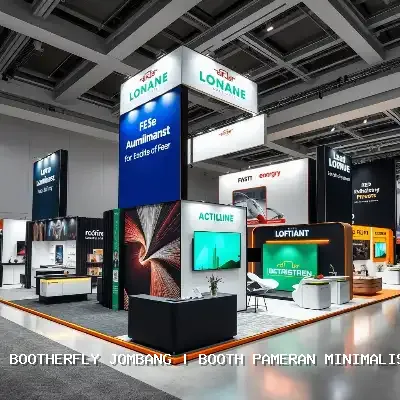 Booth Pameran Minimalis Jombang dengan Desain Elegan dan Kualitas Terjamin
