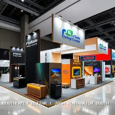 Jasa Kontraktor Booth Blitar Dengan Desain Kreatif dan Efisien