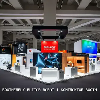 Kontraktor Booth Blitar Barat Dengan Desain Profesional