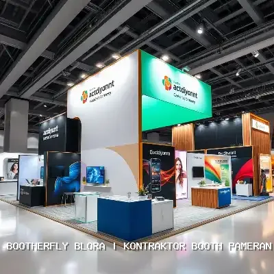 kontraktor booth pameran Blora