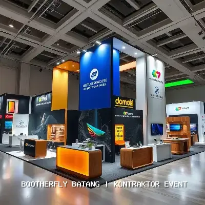 Kontraktor Event Batang dengan Desain Booth Profesional