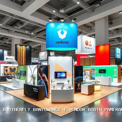 Vendor Booth Pameran Banyuwangi Dengan Desain Profesional