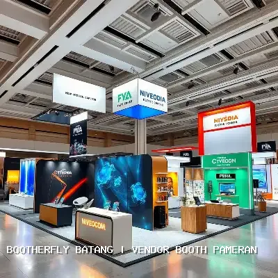 Vendor Booth Pameran Batang Dengan Desain Profesional