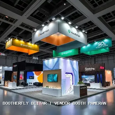 Vendor Booth Pameran Blitar Dengan Desain Menarik dan Profesional