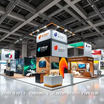 Vendor Booth Pameran Jombang, Desain dan Instalasi Profesional